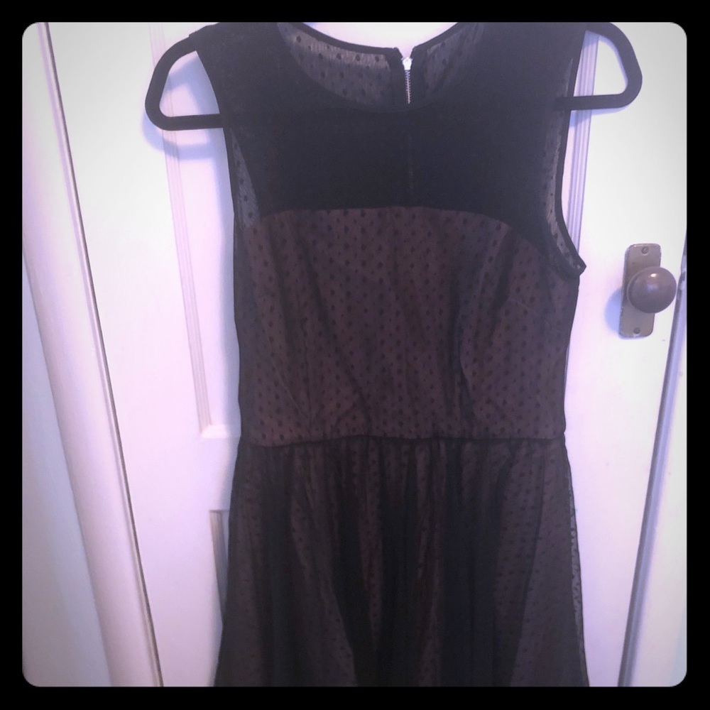 Betsy Johnson little black dress.